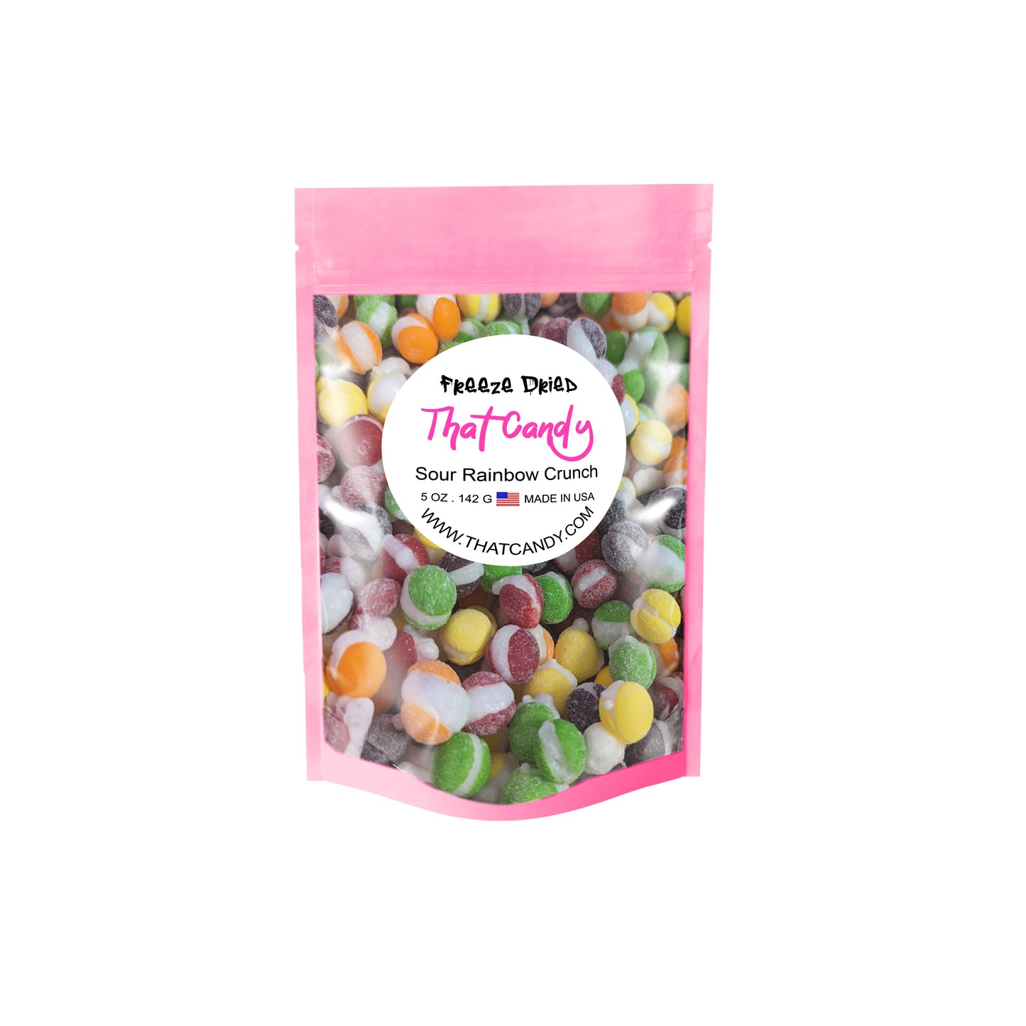 That Candy Sour Rainbow Crunch Freeze Dried Candy