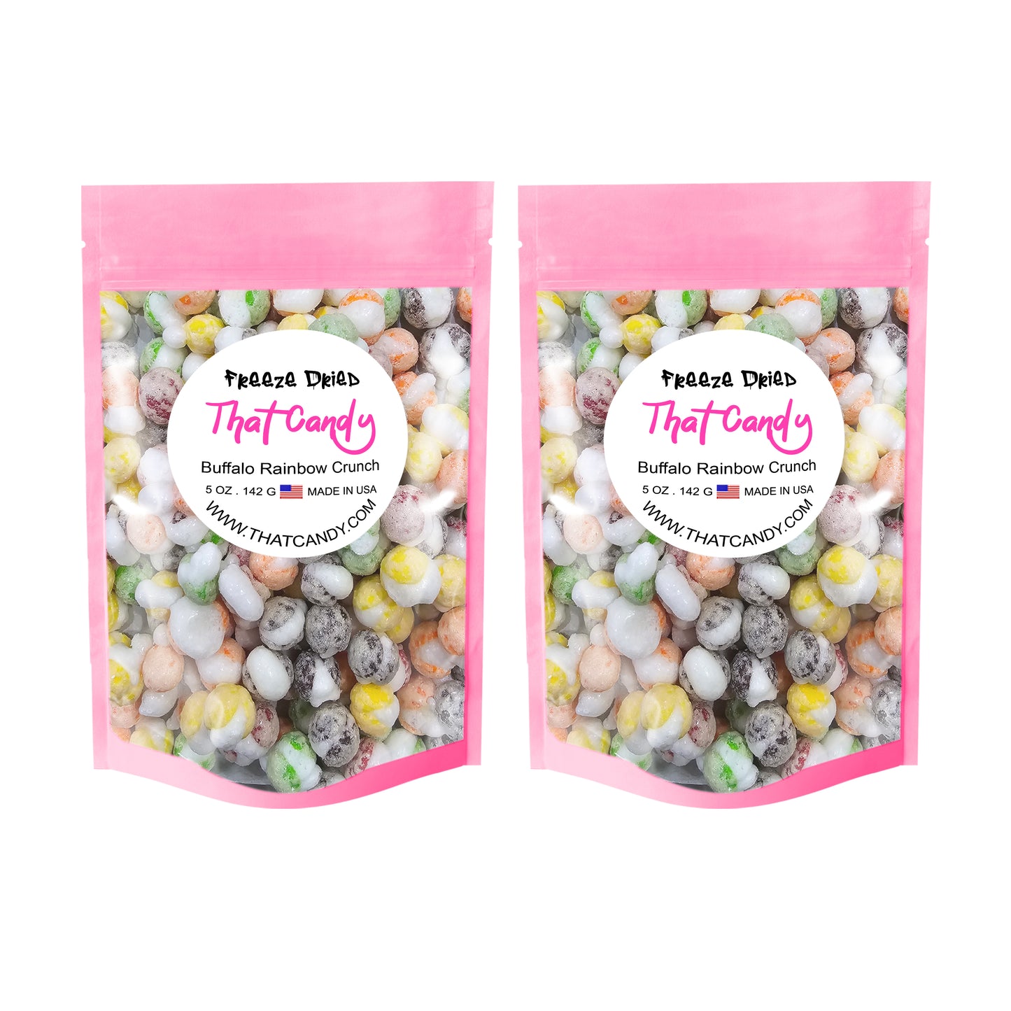Buffalo Rainbow Crunch Freeze Dried Candy