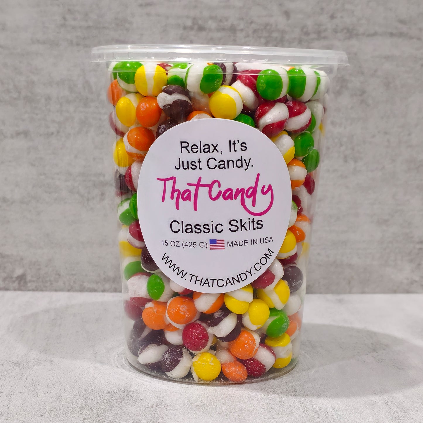 That Candy Classic Skits Freeze Dried Candy Container